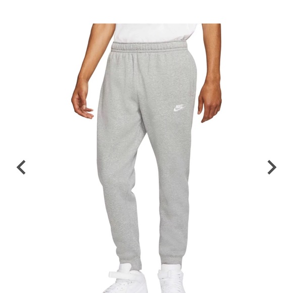 Nike Other - Nike Gray Tapered Sweatpants with Elastic Waistband